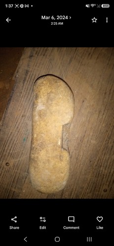 Native american notched - notched, double