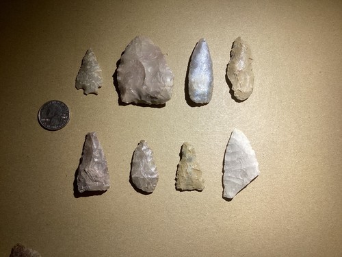 Arrowheads and artifacts - arrowheads,