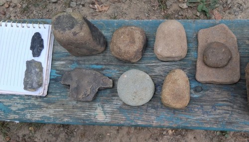 Native american ground stone - native,