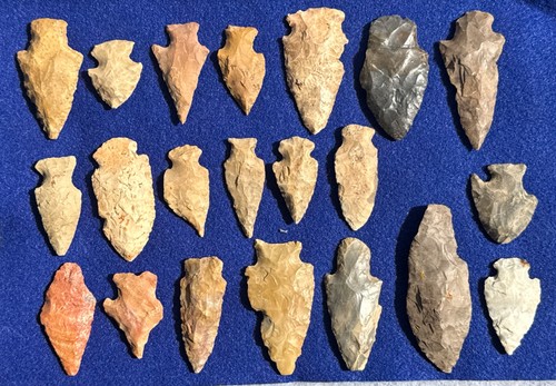 Collection arrowheads - of,