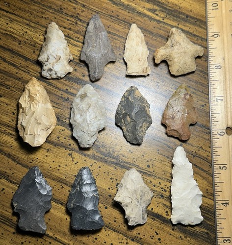Lot arrowheads greene - 12,