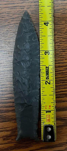 Modern flintknapped - 4.75",