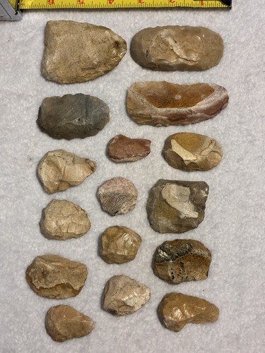 Oklahoma arrowheads scrapers - oklahoma,