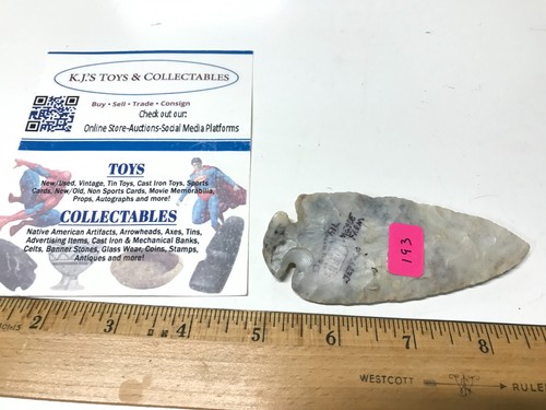 Native american artifact spear - american,
