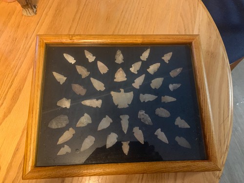 Indian arrowheads authentic - indian,