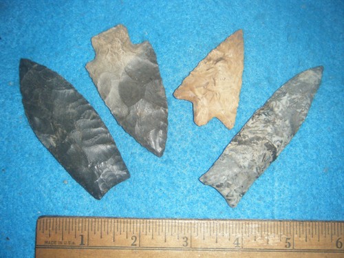 Lot indian artifacts - -, 4